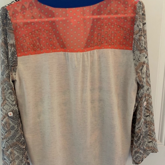 2 for $20 Ivy Jane Boho Print Top - Picture 2 of 3